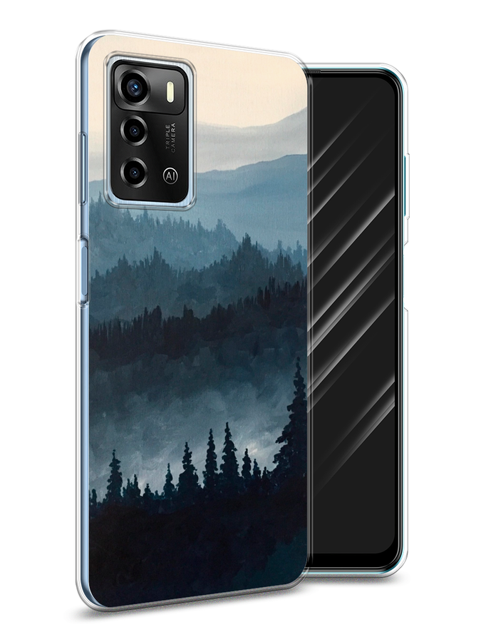 

Чехол Awog на ZTE Blade V40 Vita / ЗТЕ Блэйд V40 Vita "Туманные горы", Разноцветный, 135650-4