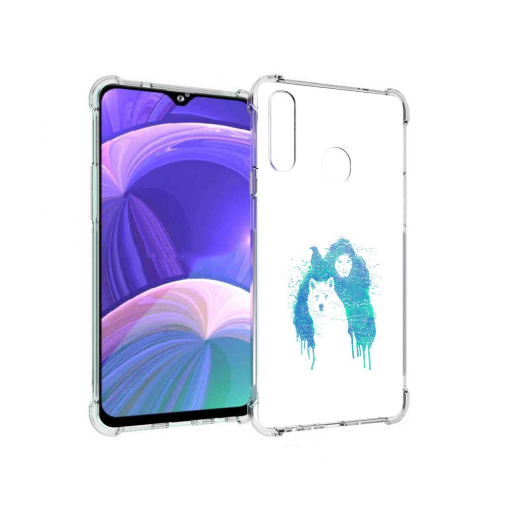 

Чехол MyPads Tocco для Samsung Galaxy A20s джон сноу (PT139755.554.323), Прозрачный, Tocco