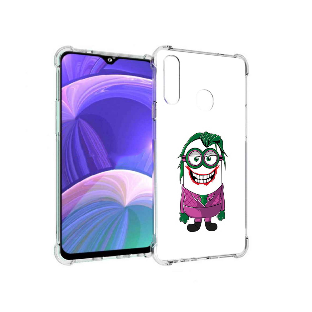 

Чехол MyPads Tocco для Samsung Galaxy A20s джокер миньон (PT139755.554.322), Прозрачный, Tocco