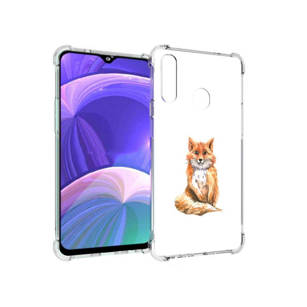 

Чехол MyPads Tocco для Samsung Galaxy A20s детская лиса (PT139755.554.320), Прозрачный, Tocco