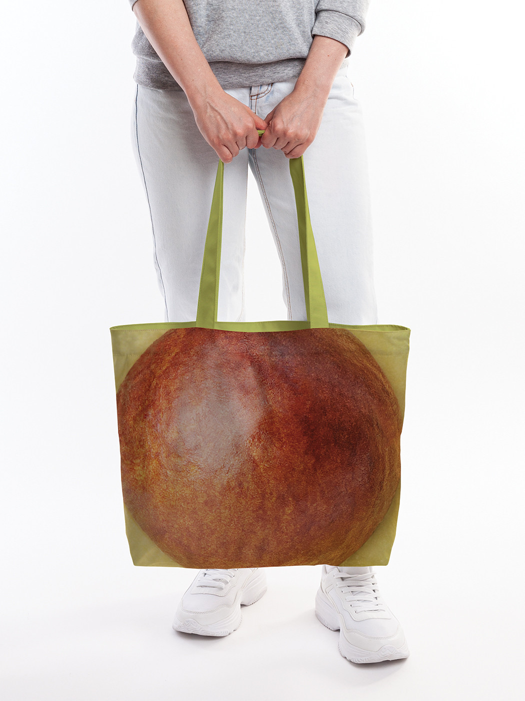 Текстильная женская сумка на молнии для пляжа и фитнеса bsz_414003 JoyArty