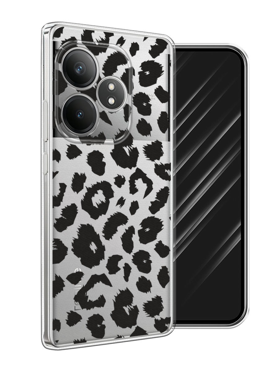 

Чехол Awog на Realme GT 6T "Окрас леопарда фон", Черный, 2517550-1