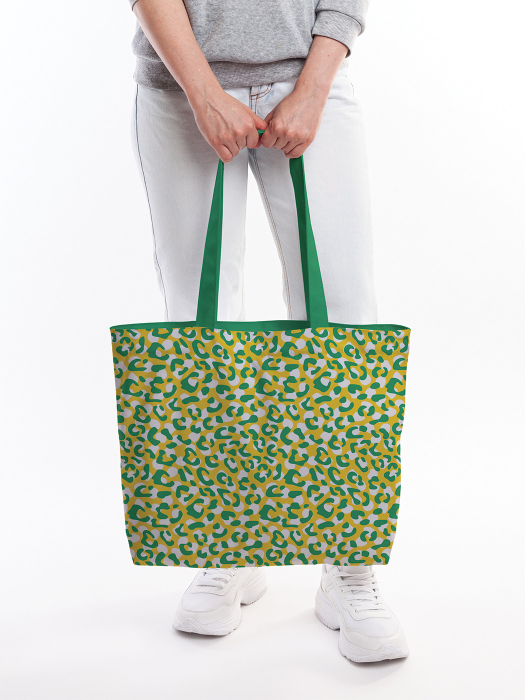 Текстильная женская сумка на молнии для пляжа и фитнеса bsz_413997 JoyArty