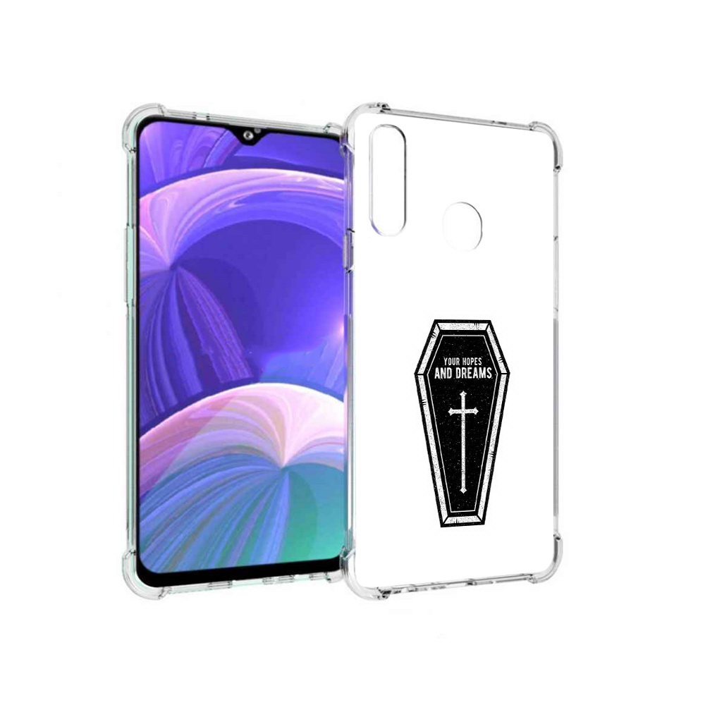 

Чехол MyPads Tocco для Samsung Galaxy A20s гроб с мечтами (PT139755.554.299), Прозрачный, Tocco