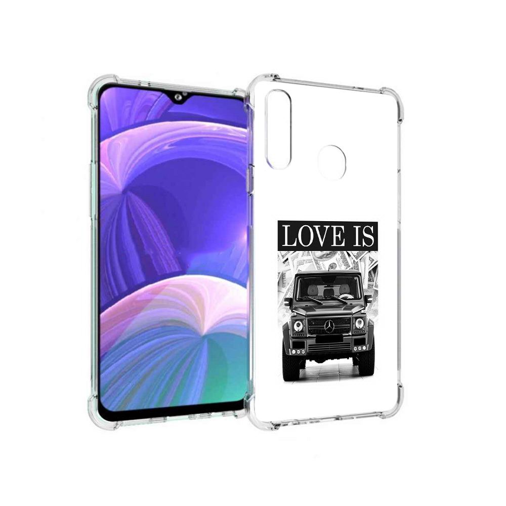 

Чехол MyPads Tocco для Samsung Galaxy A20s гелик (PT139755.554.285), Прозрачный, Tocco