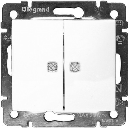 

Выключатель Legrand Valena 774428, Белый, Valena 774428
