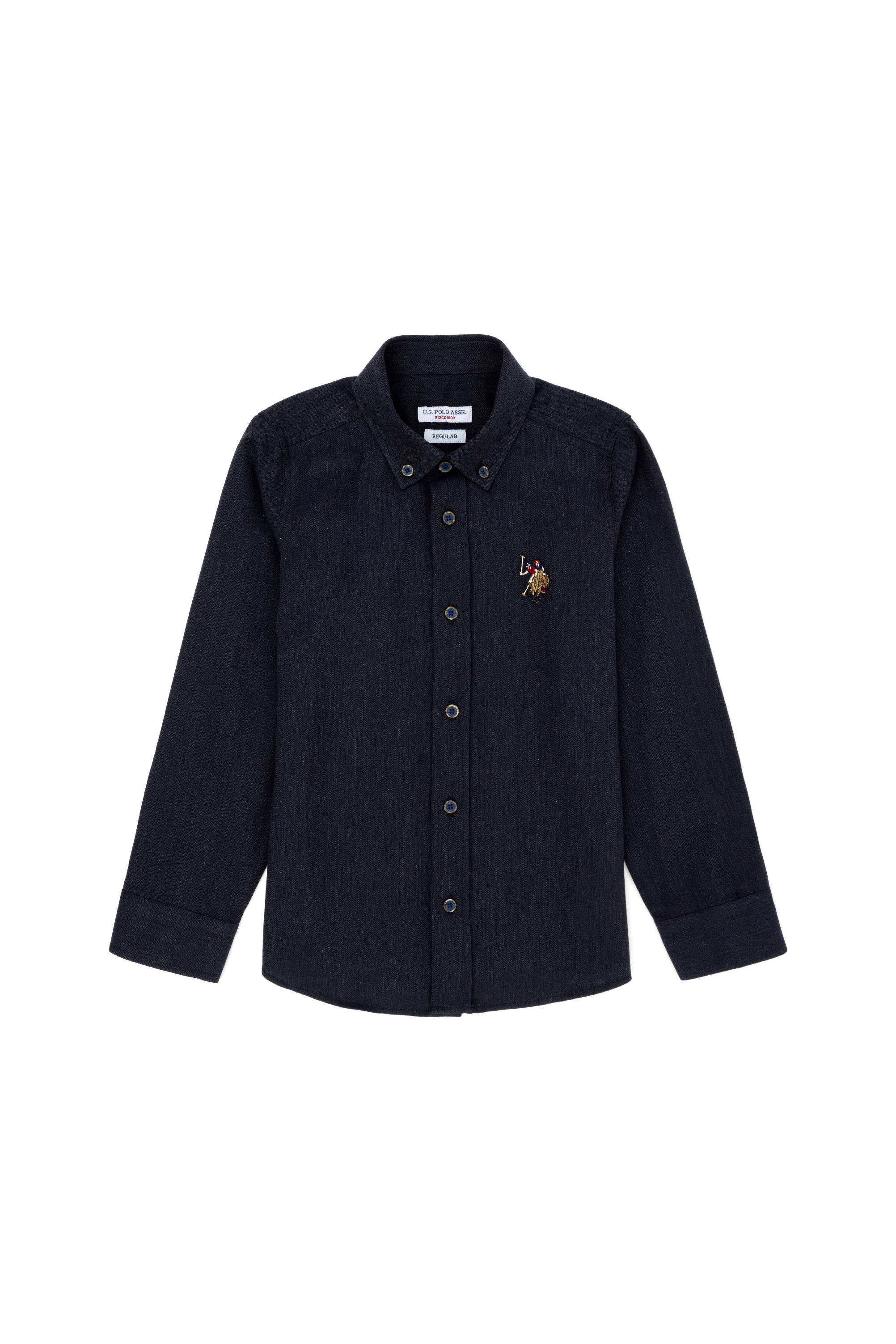 

Рубашка детская US Polo Assn G083SZ0040AKISKIDS023K_VR033, темно-синий, 152, G083SZ0040AKISKIDS023K_VR033