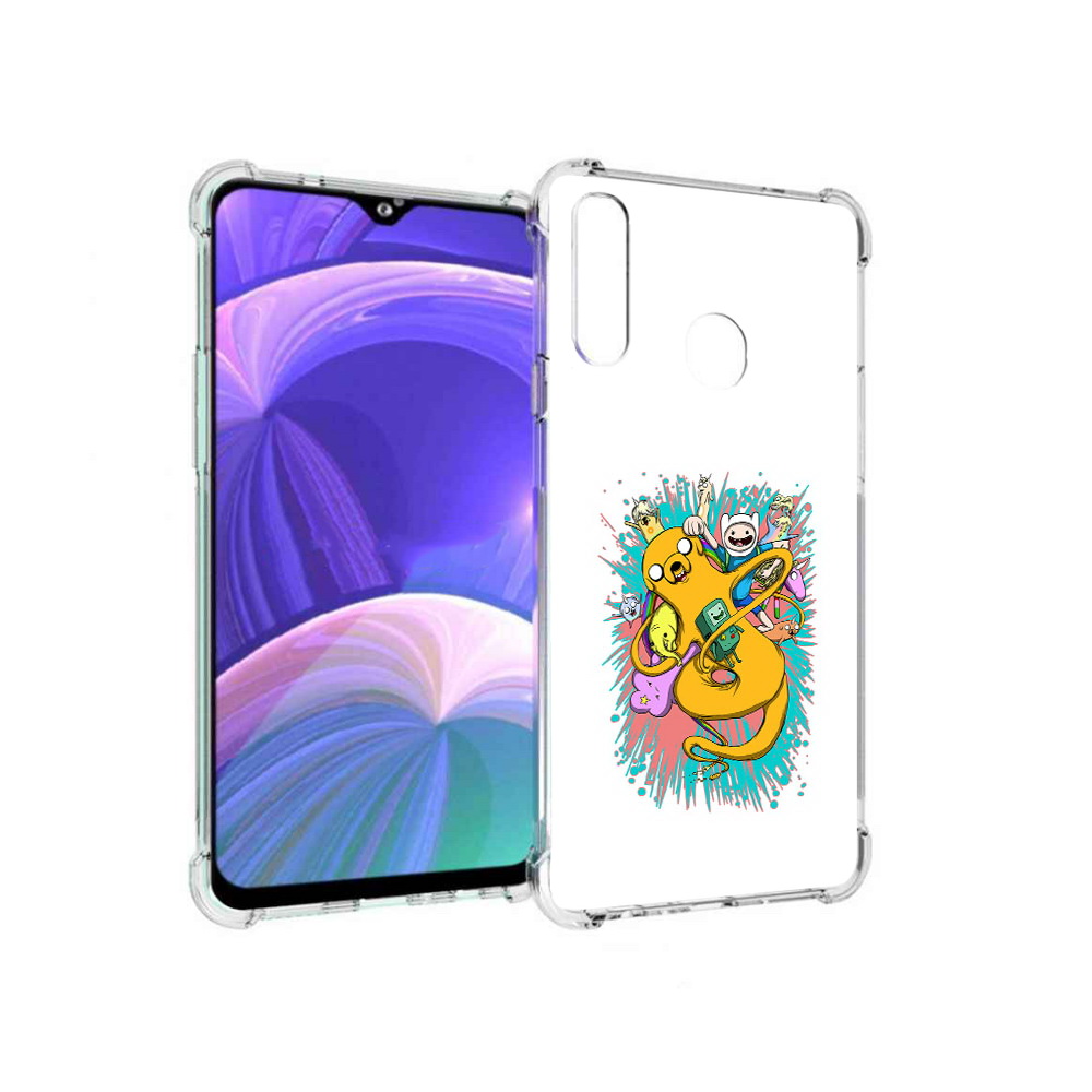 

Чехол MyPads Tocco для Samsung Galaxy A20s время приключений рисунок (PT139755.554.276), Прозрачный, Tocco