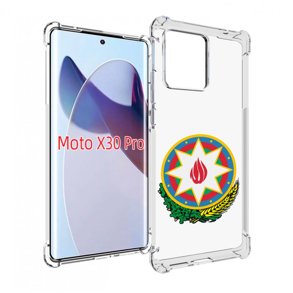

Чехол MyPads герб-азербаиджан-2 для Motorola Moto X30 Pro, Прозрачный, Tocco