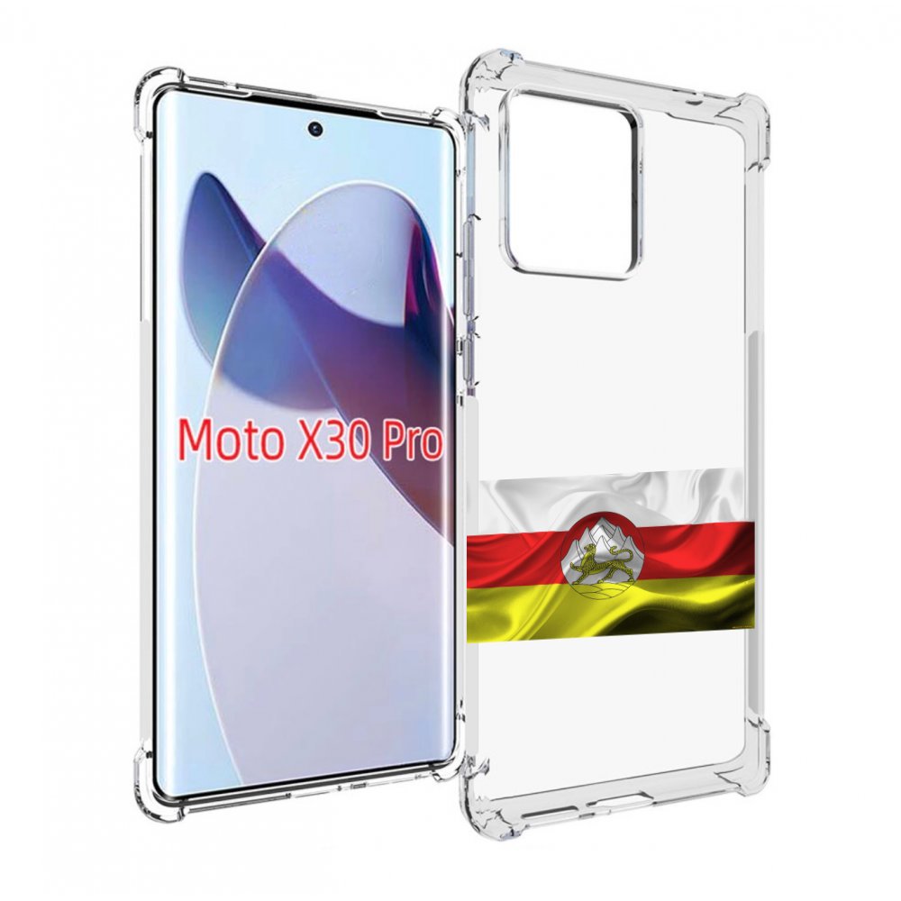 

Чехол MyPads герб флаг южная осетия-1 для Motorola Moto X30 Pro, Прозрачный, Tocco