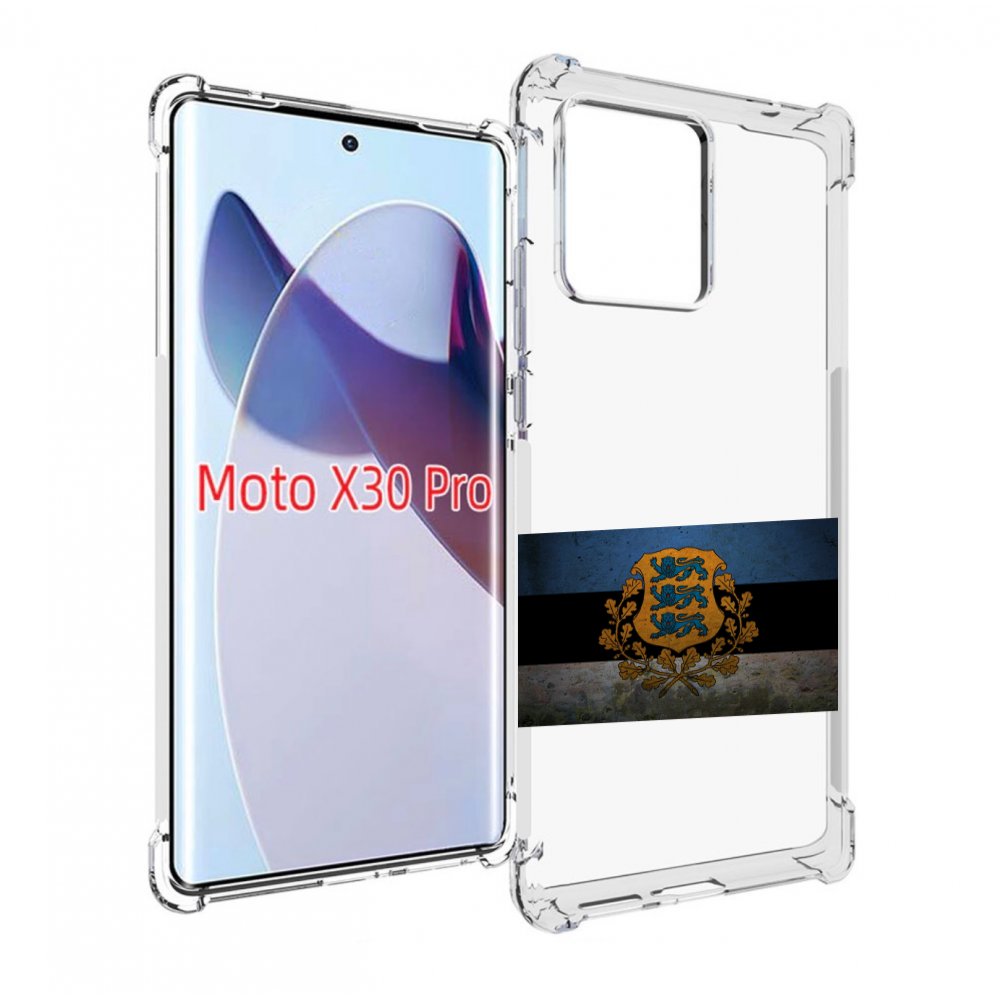 

Чехол MyPads герб флаг эстонии-1 для Motorola Moto X30 Pro, Прозрачный, Tocco