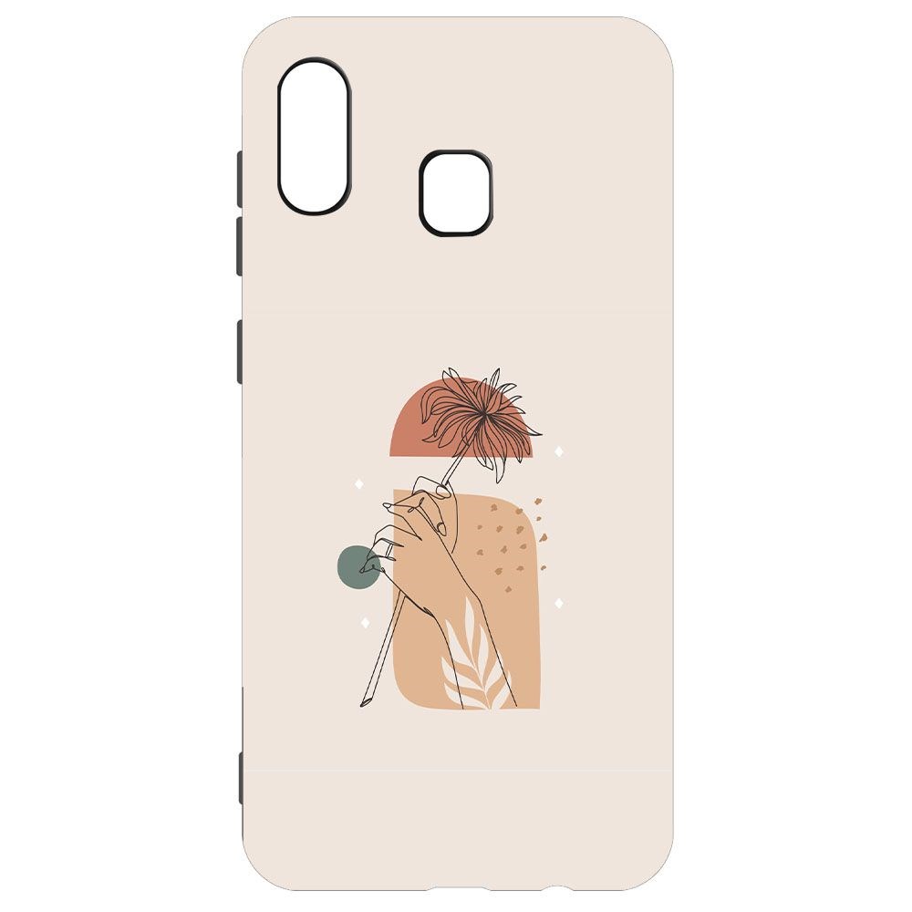

Чехол-накладка Krutoff Soft Case Романтика для Samsung Galaxy A30 (A305) черный