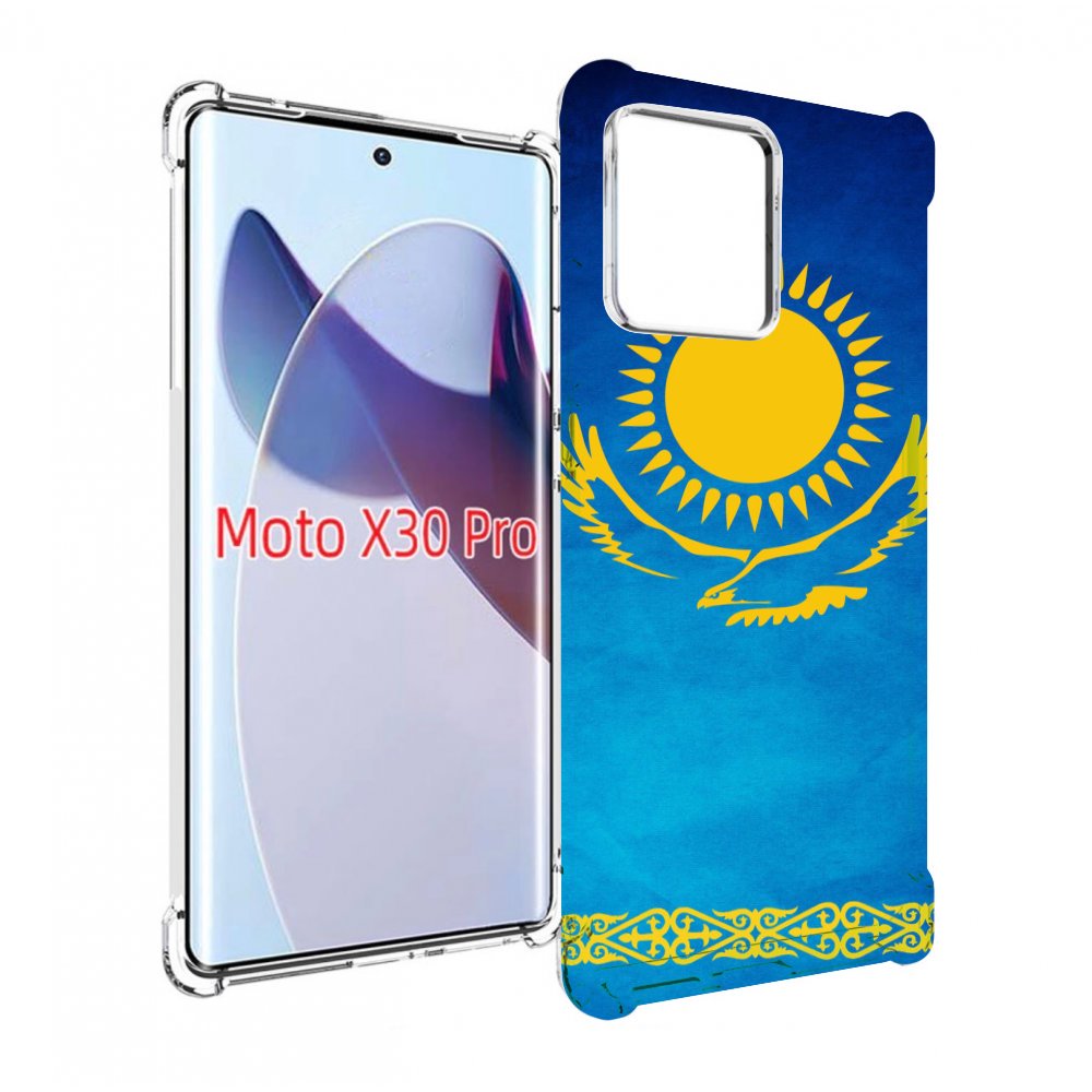 

Чехол MyPads герб и флаг казахстана для Motorola Moto X30 Pro, Прозрачный, Tocco
