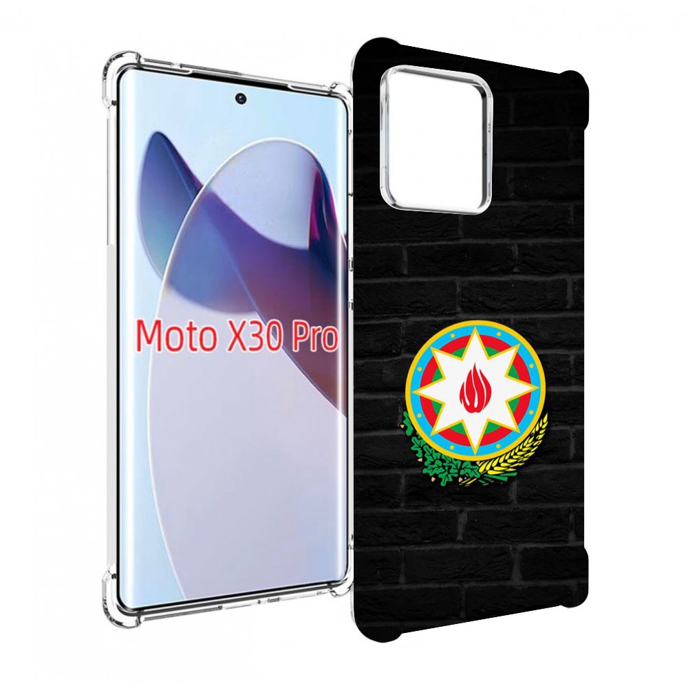 

Чехол MyPads герб азербаиджана для Motorola Moto X30 Pro, Прозрачный, Tocco