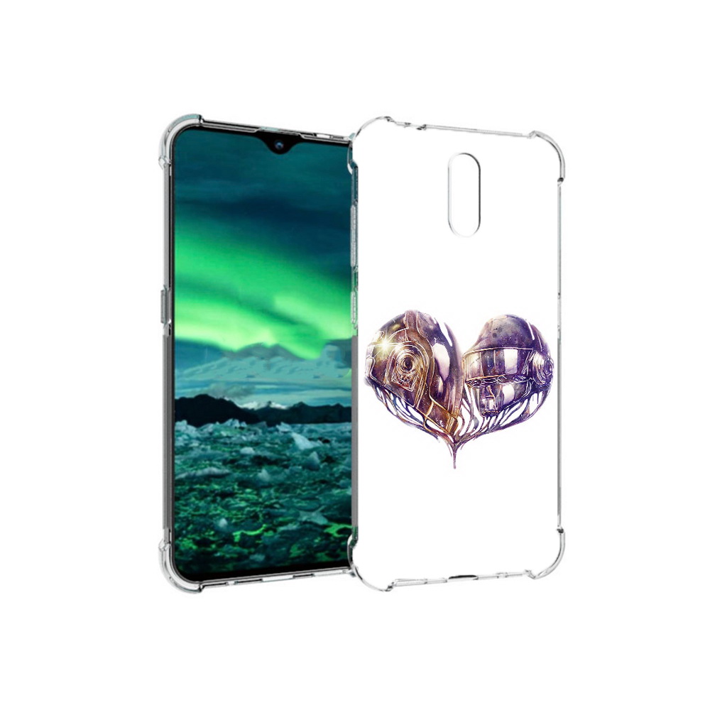 

Чехол MyPads Tocco для Nokia 2.3 сердце абстракция (PT142254.97.596), Прозрачный, Tocco