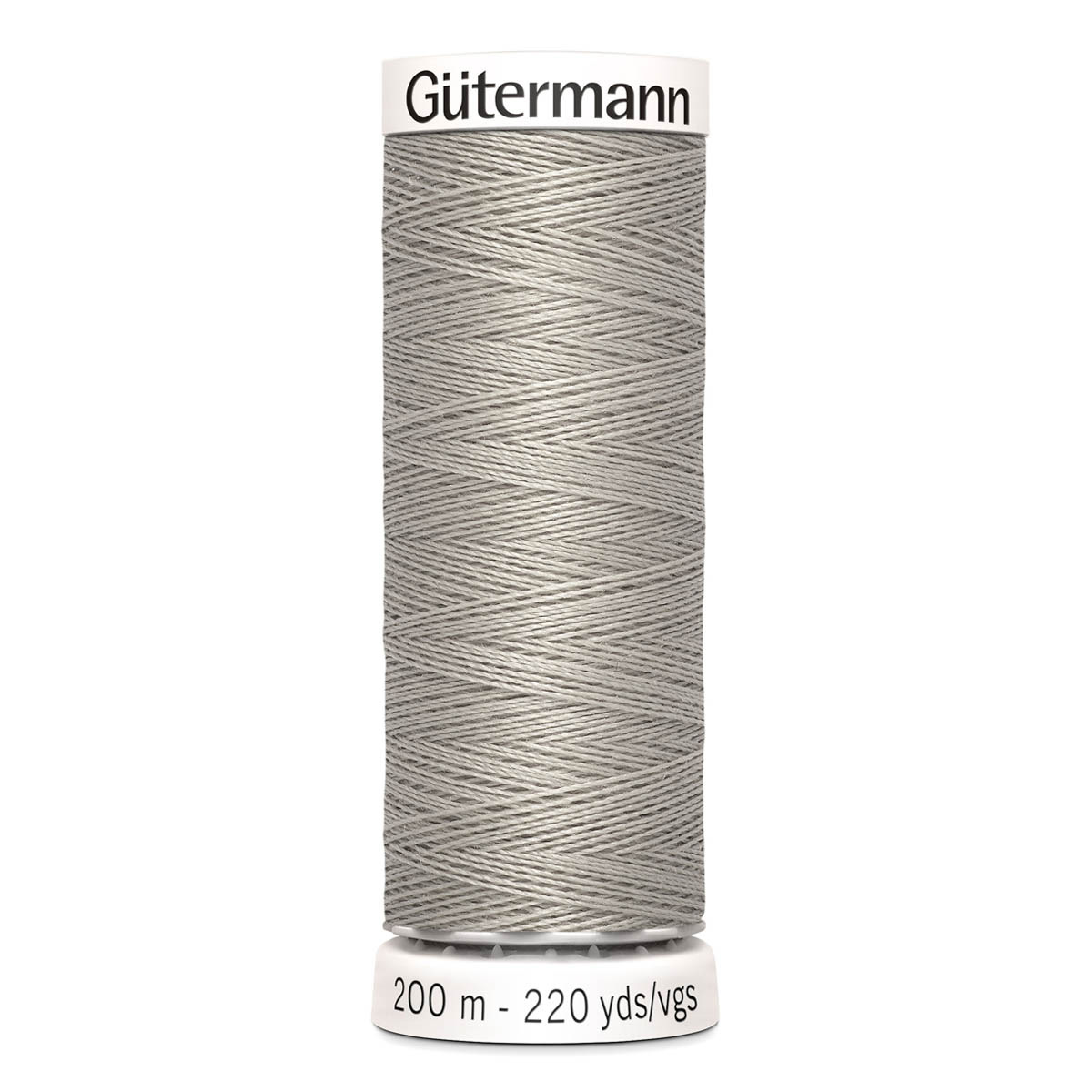 фото Нить gutermann sew-all, 748277, для всех материалов, 200м (118 серый крем), 5 шт guetermann