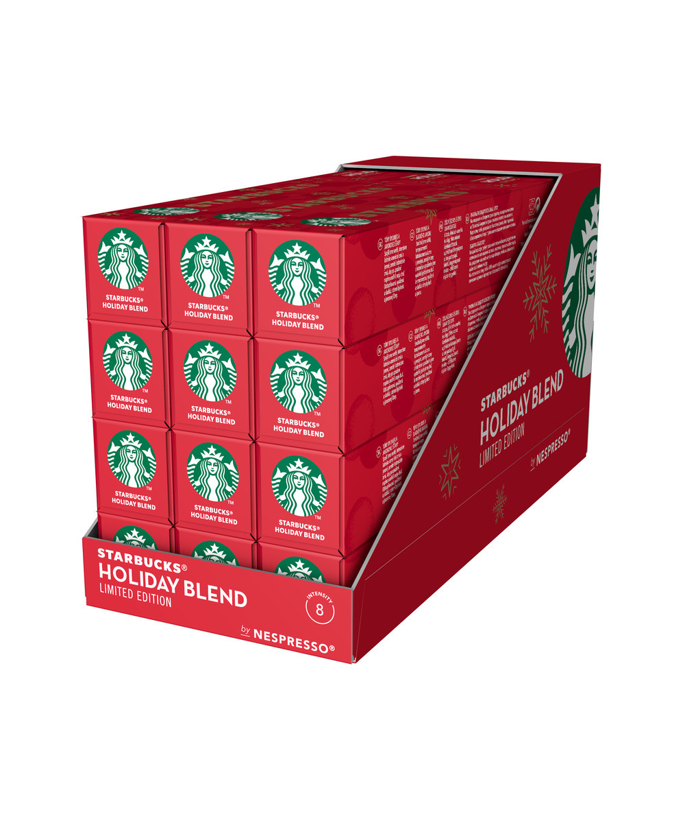 

Nespresso STARBUCKS Holiday Blend 12шт по 57г