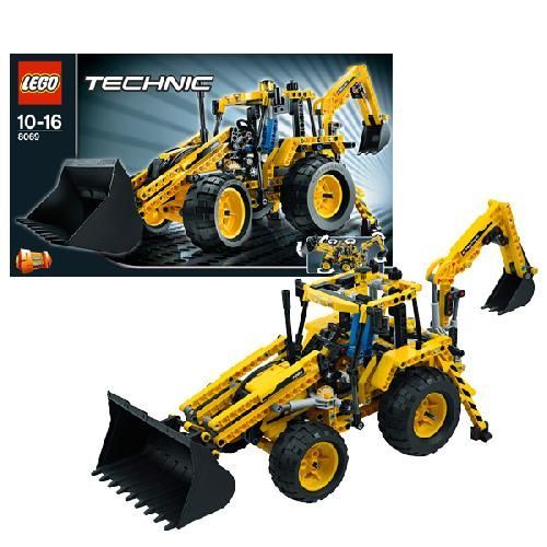 Конструктор LEGO Technic 8069 Экскаватор-погрузчик 4611577 конструктор lego technic 8069 экскаватор погрузчик 4611577