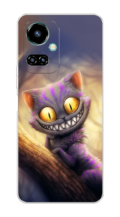 

Чехол Awog на Tecno Camon 19/19 Pro 4G "Cheshire Cat", Разноцветный, 302250-1