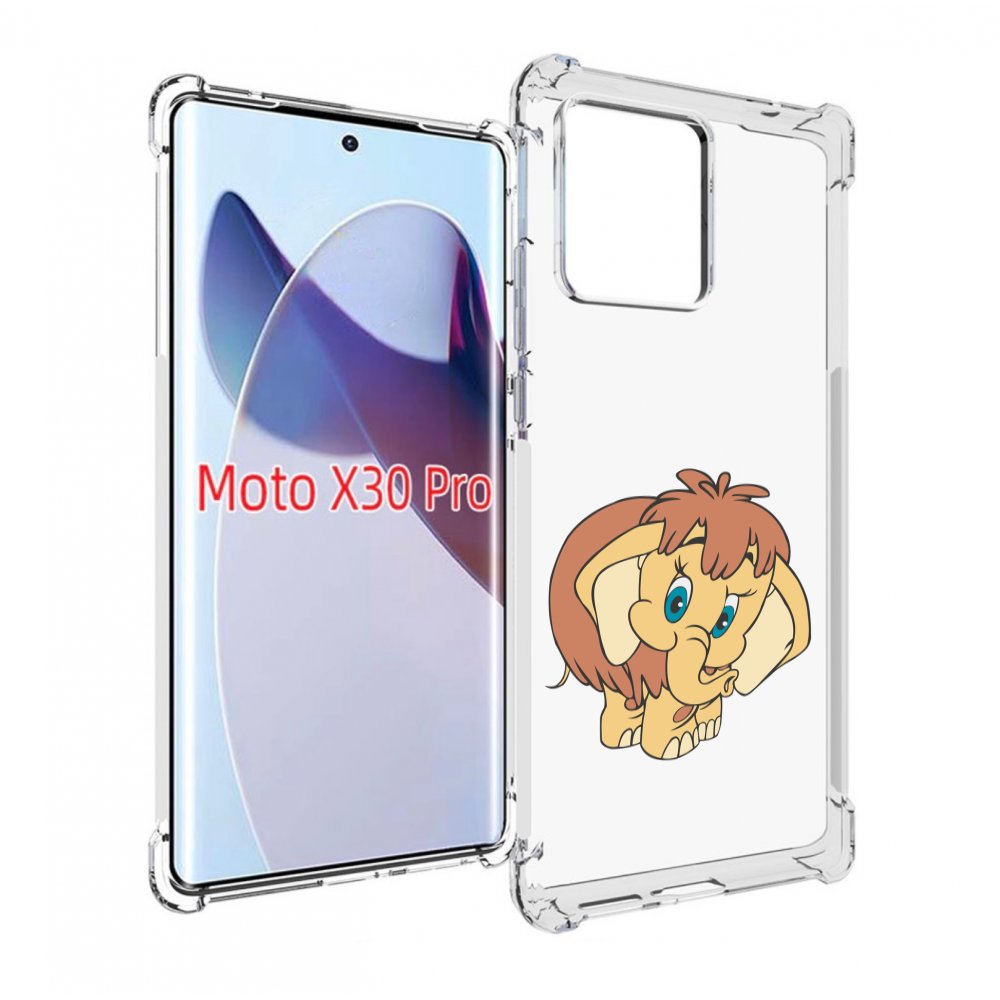 

Чехол MyPads волосатый-слоник детский для Motorola Moto X30 Pro, Прозрачный, Tocco