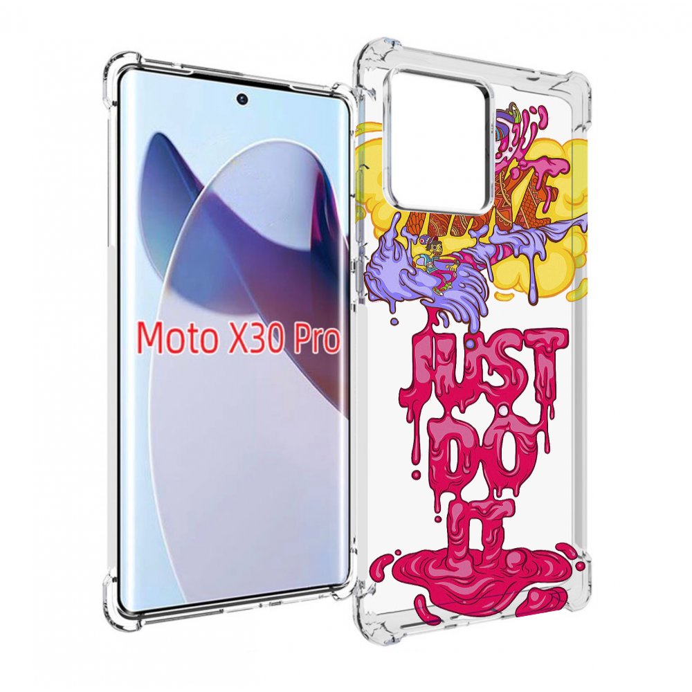 

Чехол MyPads вкусный найк для Motorola Moto X30 Pro, Прозрачный, Tocco
