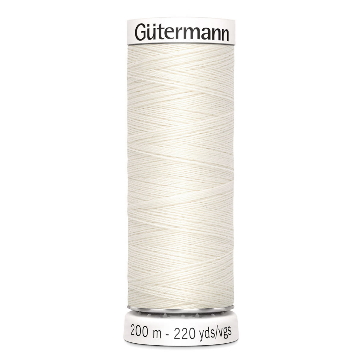 Нить Gutermann Sew-all, 748277, для всех материалов, 200м (001 молочный), 5 шт