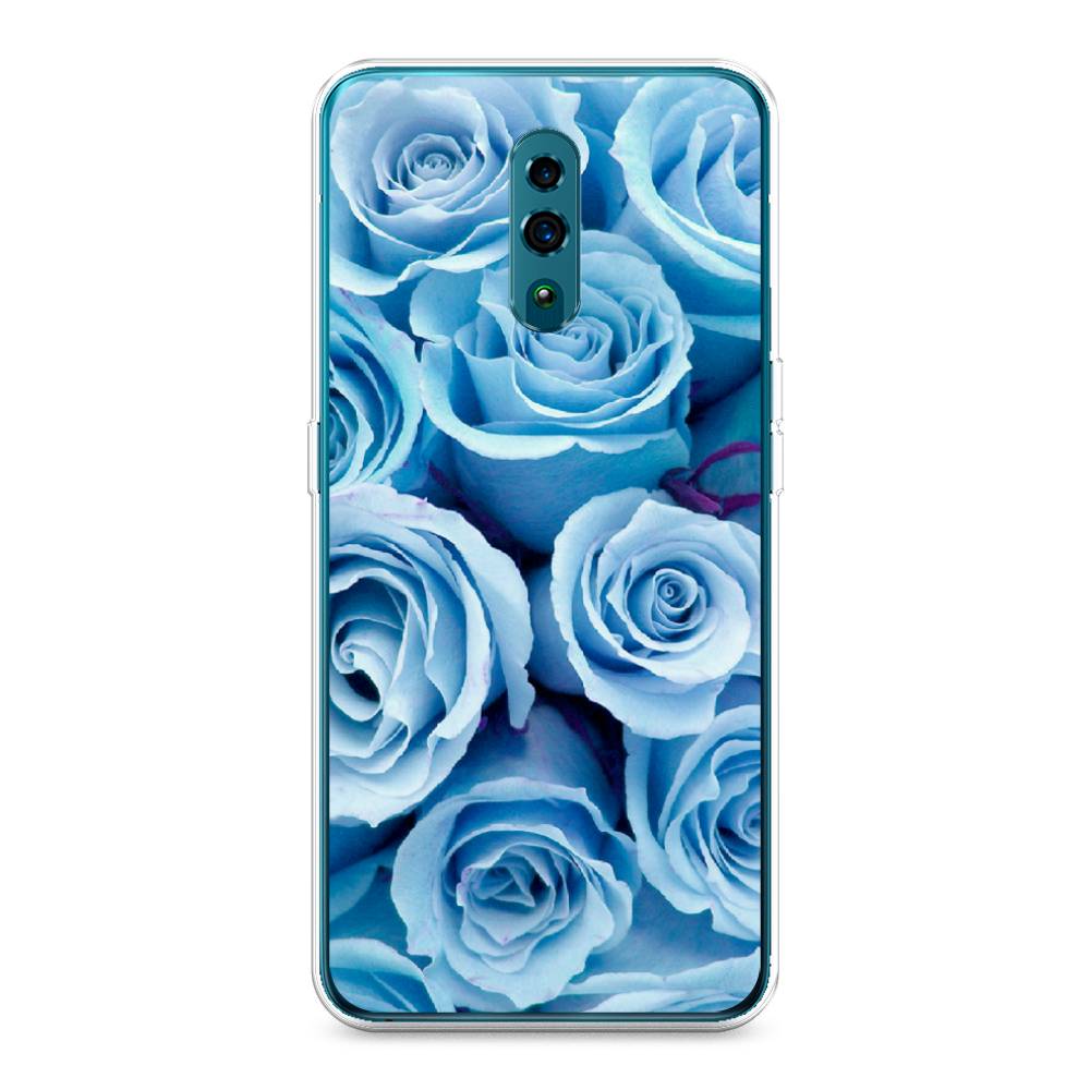 

Чехол Awog на Oppo Reno "Лазурные розы", Разноцветный, 250750-8
