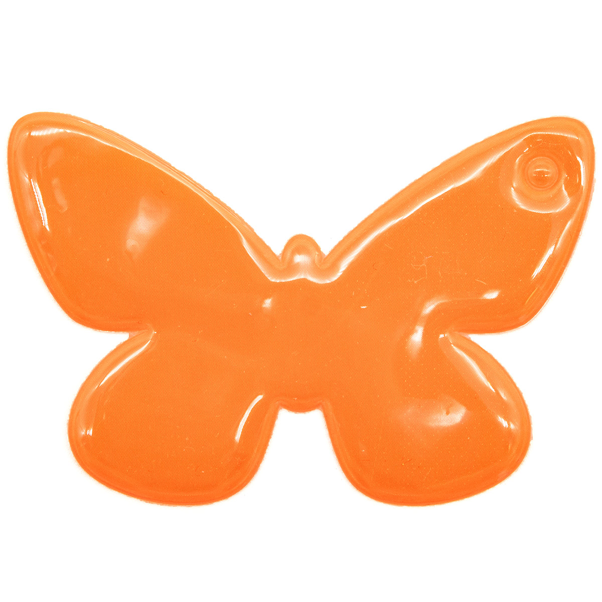 Световозвращатель подвеска 'Бабочки', ПВХ, 7 см (ярко-оранжевый)