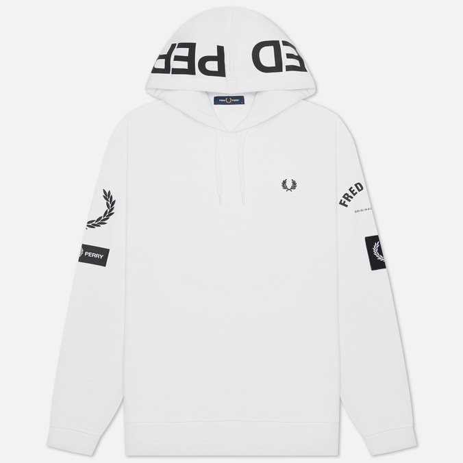 

Толстовка мужская Fred Perry M1704 белая XXL, M1704