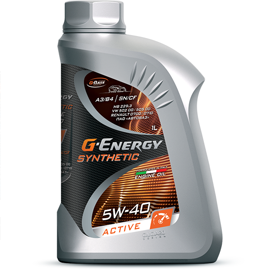 

Моторное масло G-Energy Synthetic Active 5W40 1л