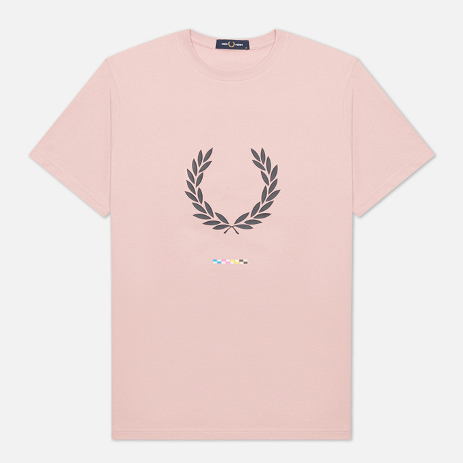 

Футболка мужская Fred Perry M1684 розовая L, M1684