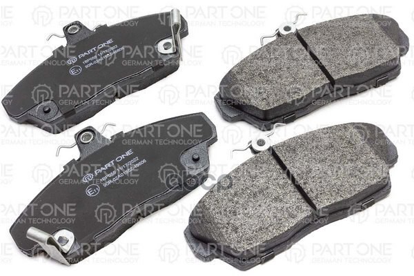 Тормозные колодки PART-ONE передние дисковые для Honda Civic IV 1995-2001 1BP055