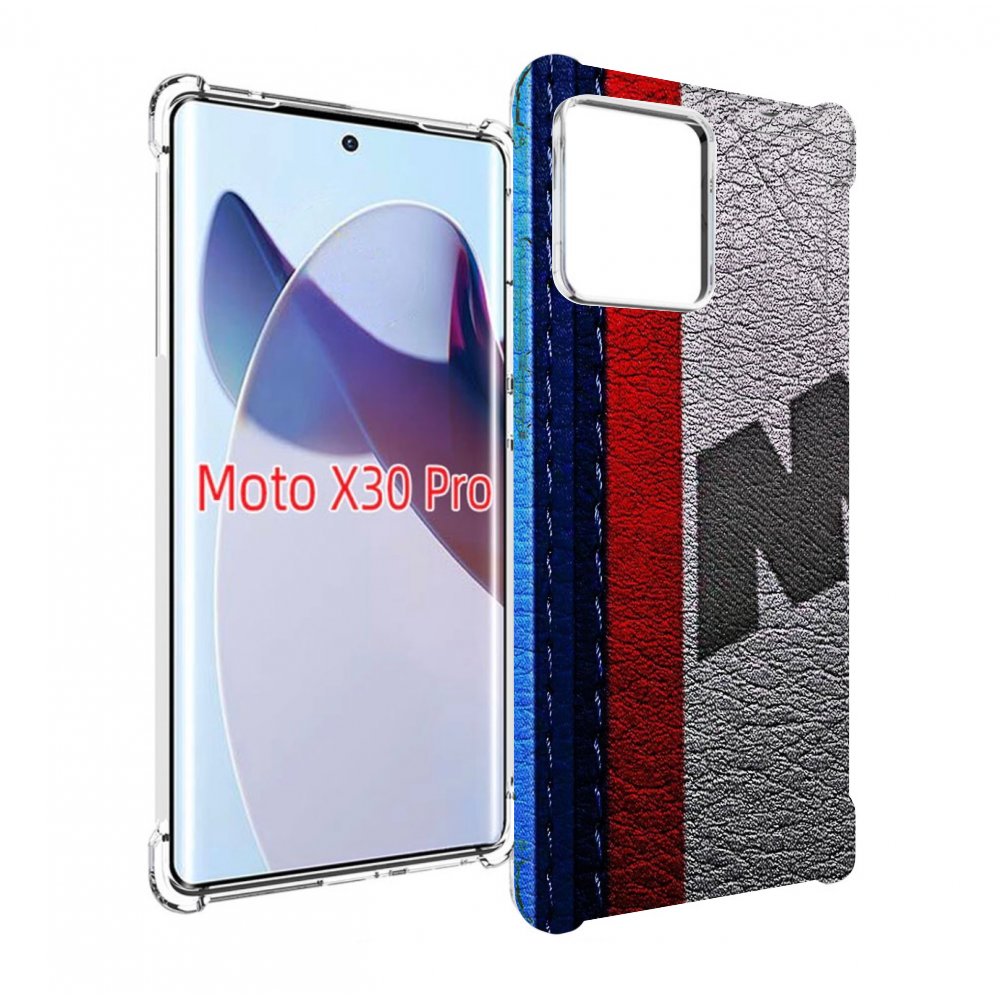 

Чехол MyPads бмв М мужской для Motorola Moto X30 Pro, Прозрачный, Tocco