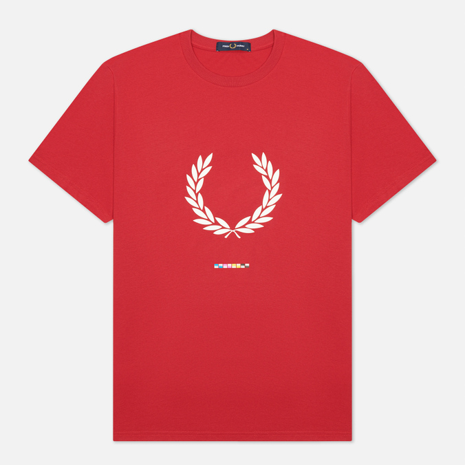 

Футболка мужская Fred Perry M1684 красная XXL, M1684