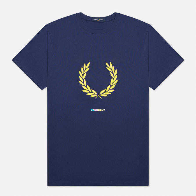 

Футболка мужская Fred Perry M1684 синяя XXL, M1684