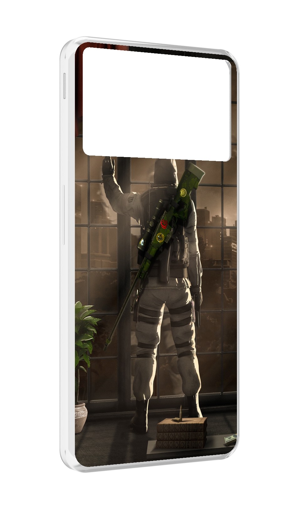 Чехол MyPads Контр-Страйк-в-дыму для ZTE Nubia Z40S Pro