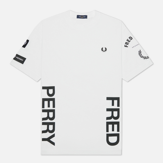 

Футболка мужская Fred Perry M1679 белая M, M1679