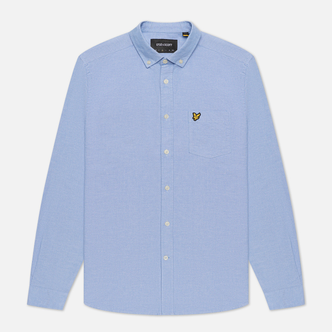 

Рубашка мужская Lyle & Scott LW1302VTR голубая XL, LW1302VTR