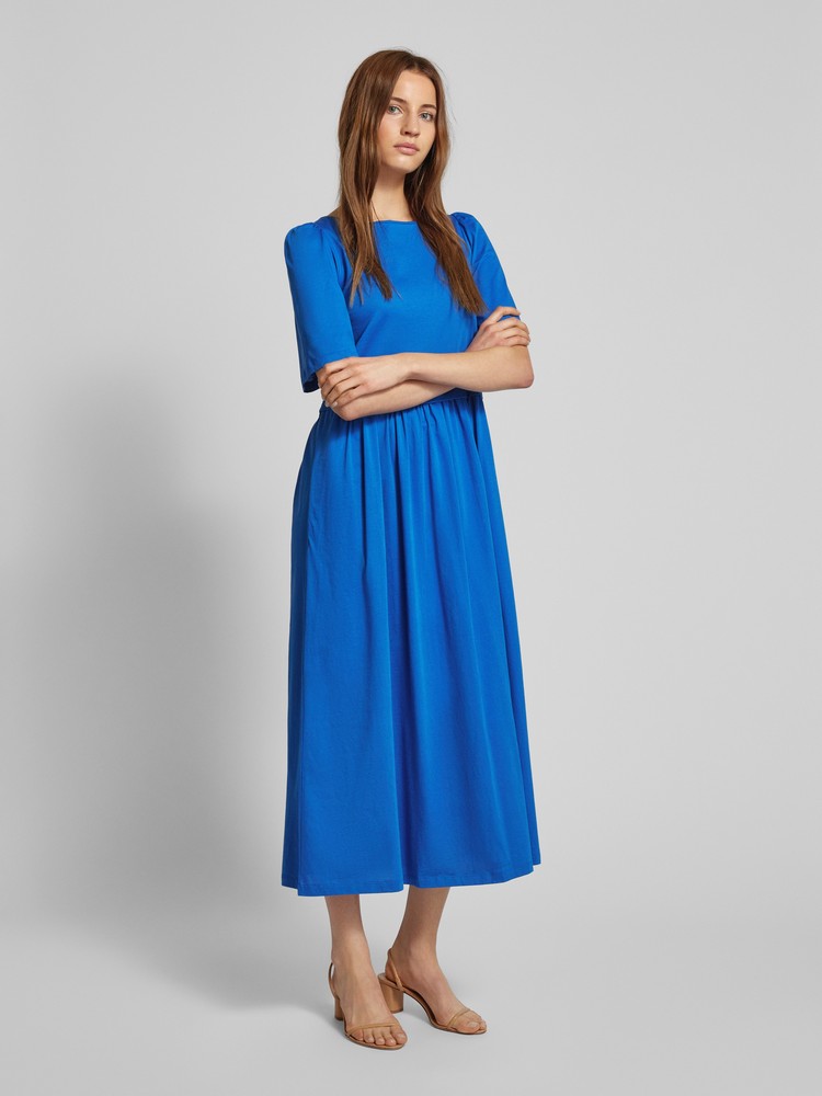 

Платье женское WEEKEND MAX MARA 2415621062 синее XXL, Синий, 2415621062