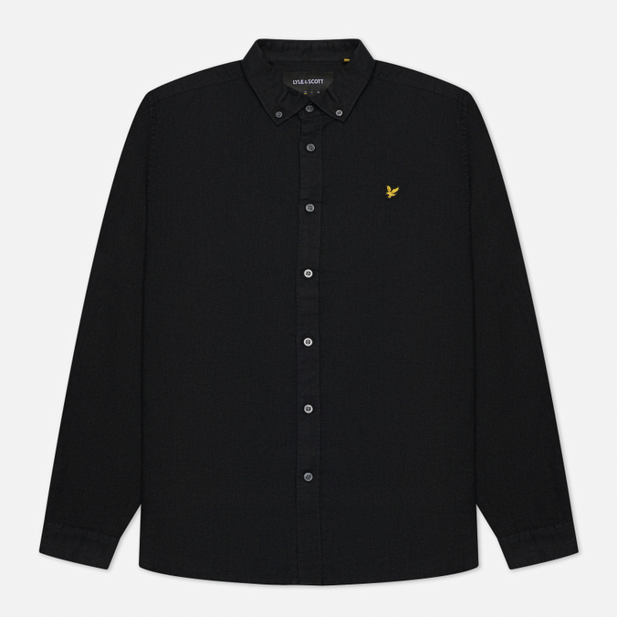 

Рубашка мужская Lyle & Scott LW1224V черная XL, LW1224V