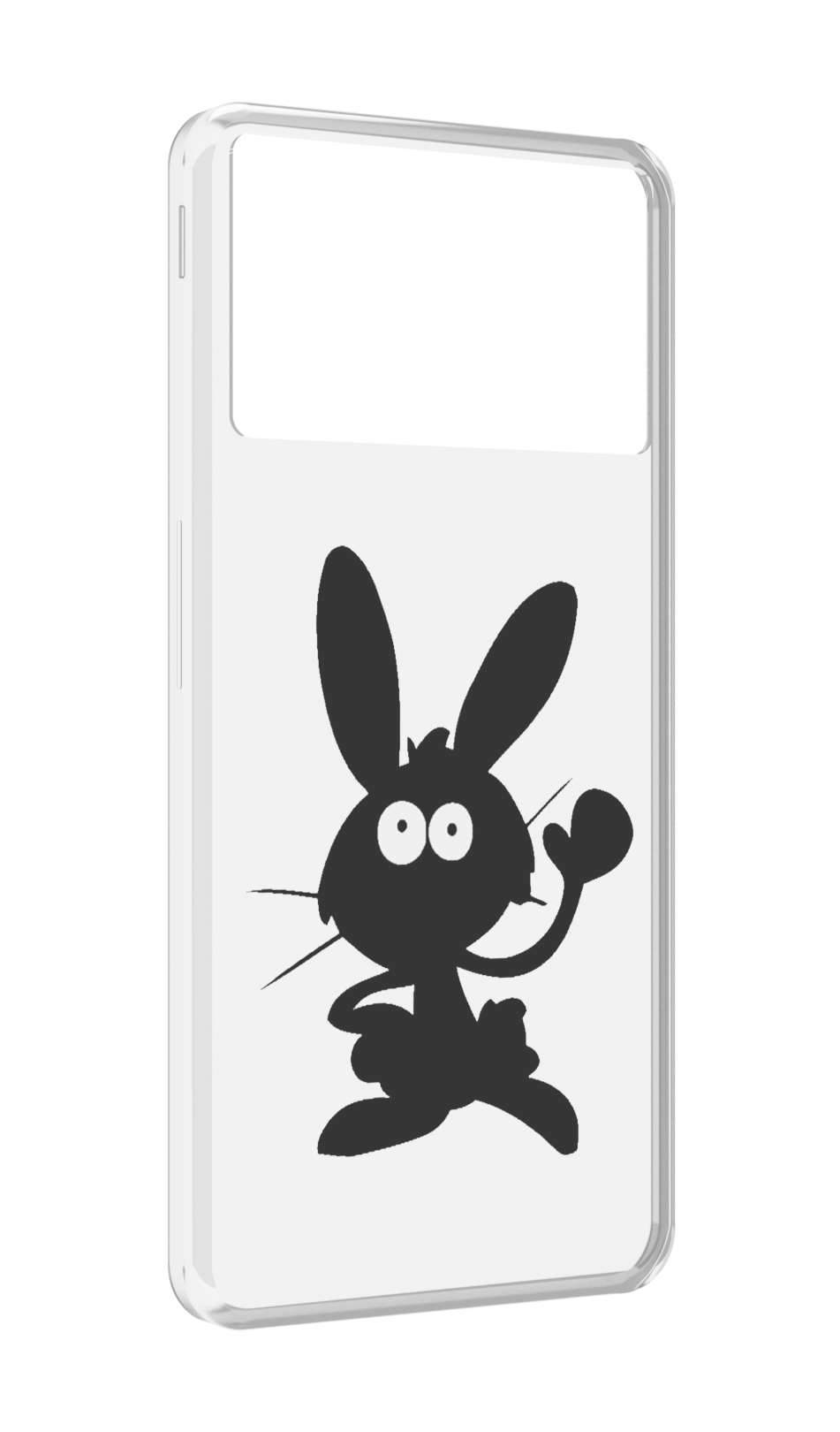 

Чехол MyPads Заяц для ZTE Nubia Z40S Pro, Прозрачный, Tocco