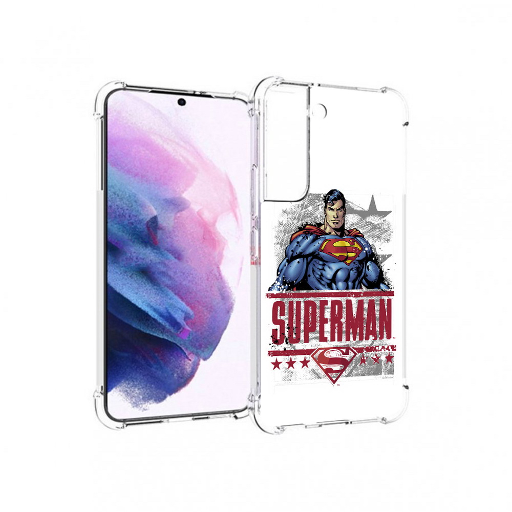 

Чехол MyPads Tocco для Samsung Galaxy S22 рисунок супермен (PT194926.508.583), Прозрачный, Tocco