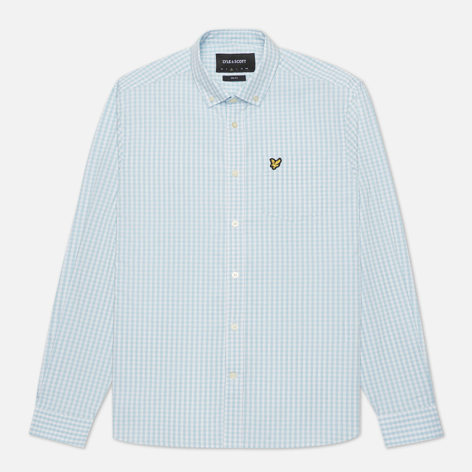 

Рубашка мужская Lyle & Scott LW1114V голубая S, LW1114V