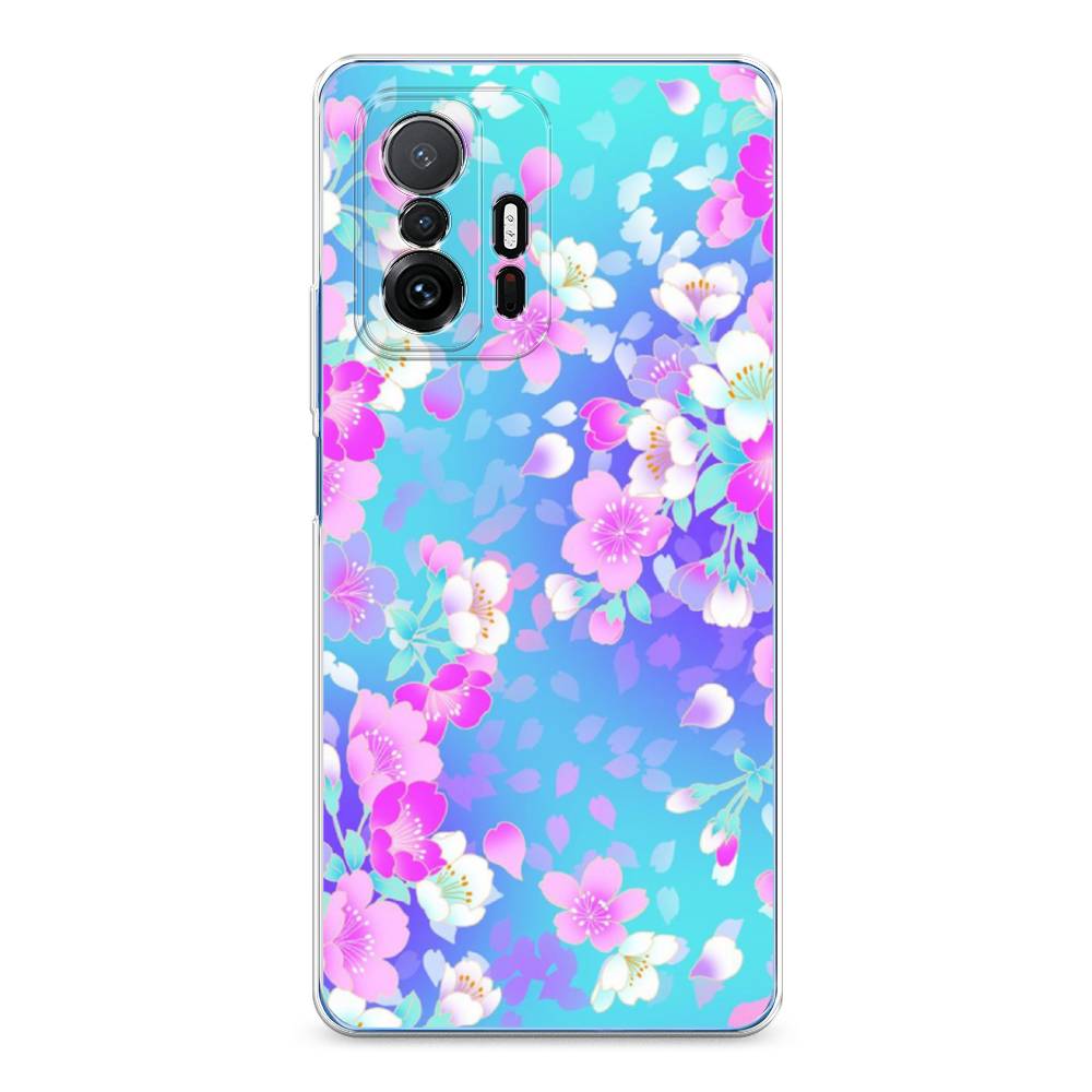 

Чехол Awog на Xiaomi Mi 11T/11T Pro "Яблоневые цветы", Разноцветный, 313750-8