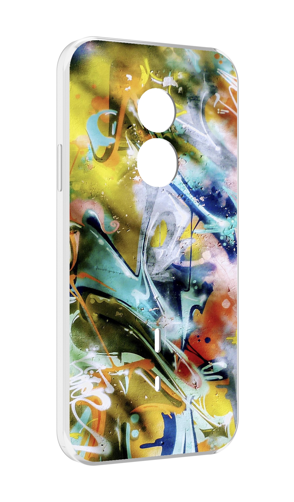 

Чехол MyPads граффити-хаос для Doogee S51, Прозрачный, Tocco
