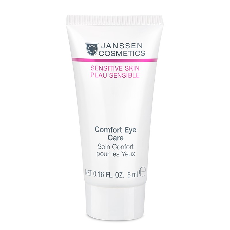 Крем для чувствительной кожи вокруг глаз Janssen Cosmetics Comfort Eye Care 5 мл janssen ampoules eye flash fluid сыворотка увлажняющая и восстанавливающая в ампулах для контура глаз 7 x 2 мл