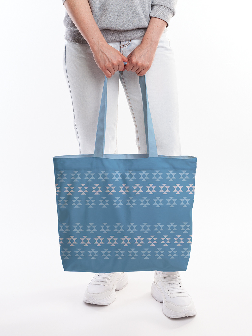 Текстильная женская сумка на молнии для пляжа и фитнеса bsz_413934 JoyArty