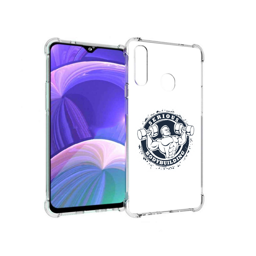 

Чехол MyPads Tocco для Samsung Galaxy A20s бодибилдинг воля к победе (PT139755.554.231), Прозрачный, Tocco