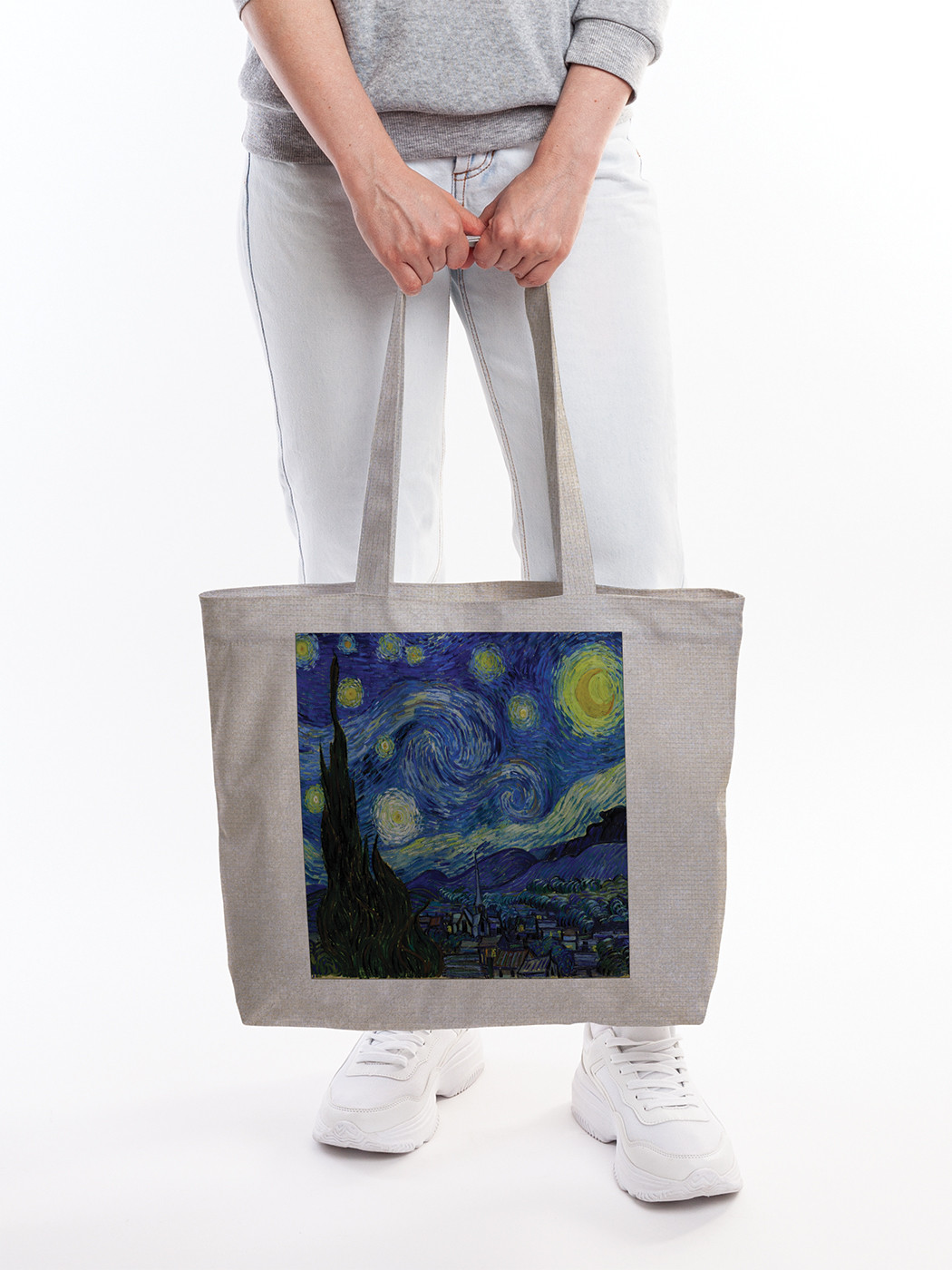 Текстильная женская сумка на молнии для пляжа и фитнеса bsz_381321 JoyArty