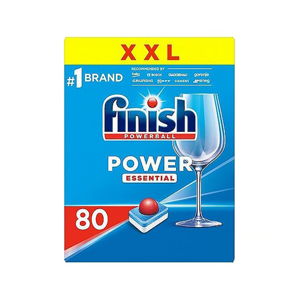 Таблетки для посудомоечной машины Finish Powerball Power Essential 80 шт.